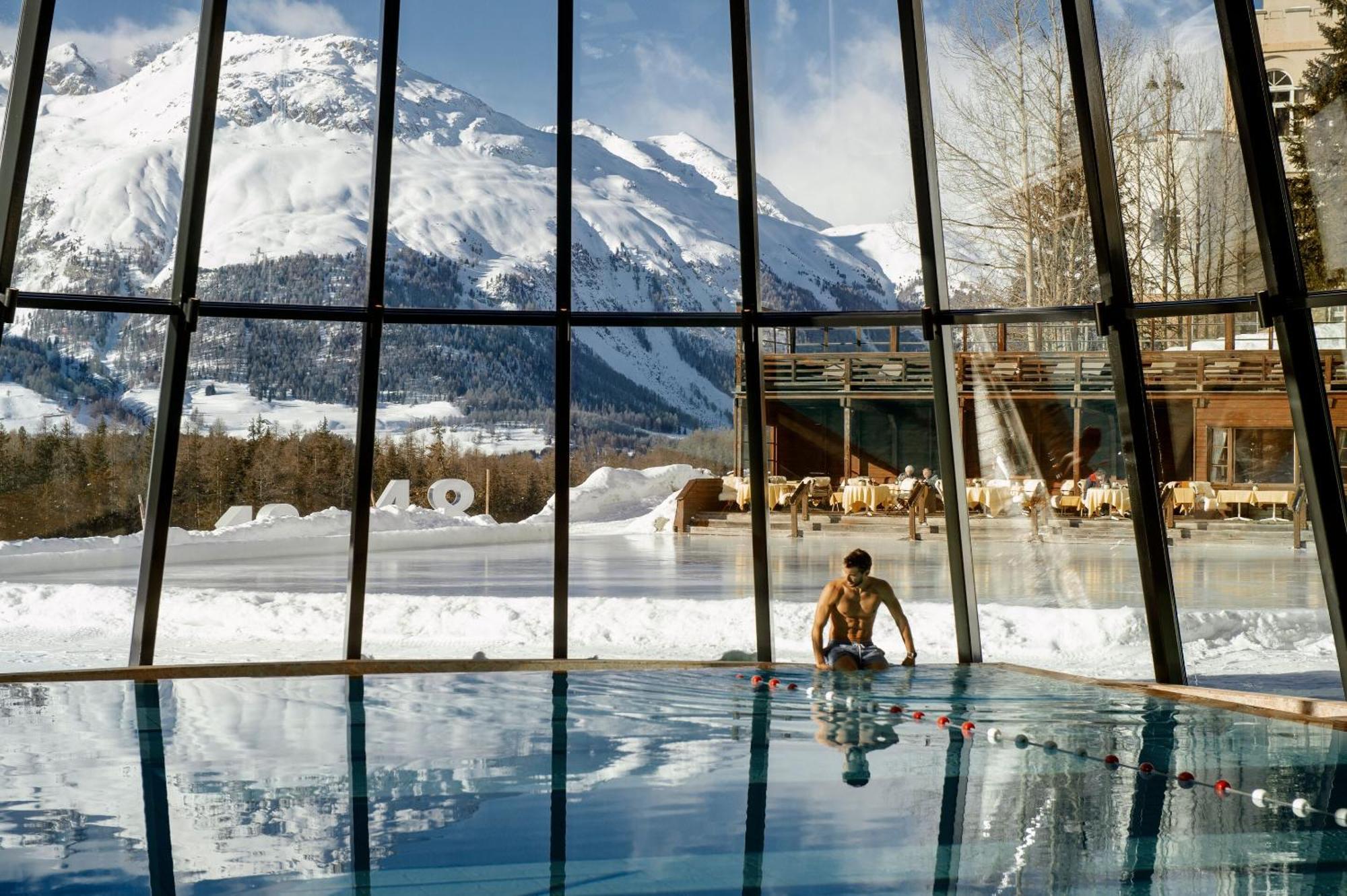 Grand Hotel Kronenhof Pontresina Dış mekan fotoğraf