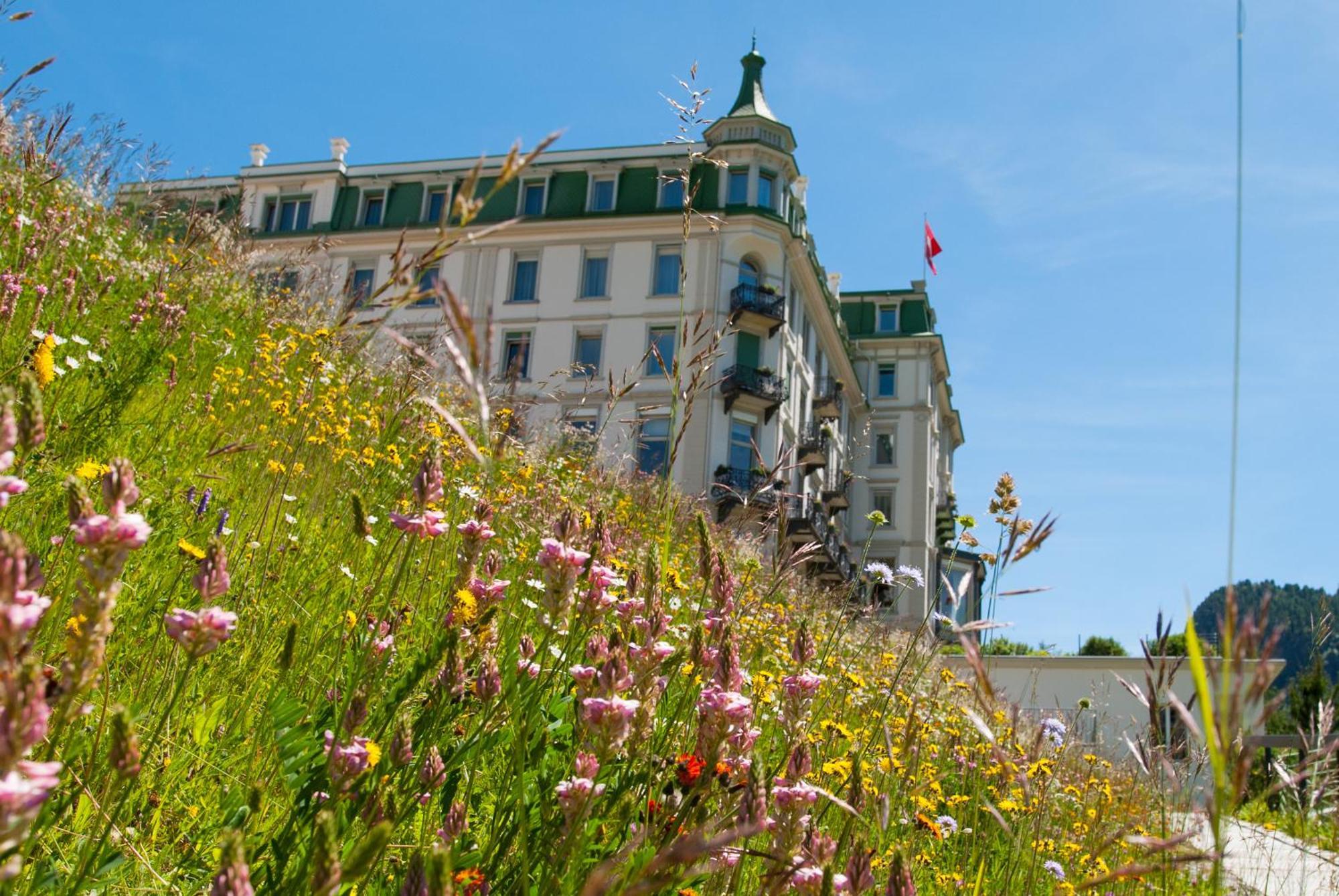 Grand Hotel Kronenhof Pontresina Dış mekan fotoğraf