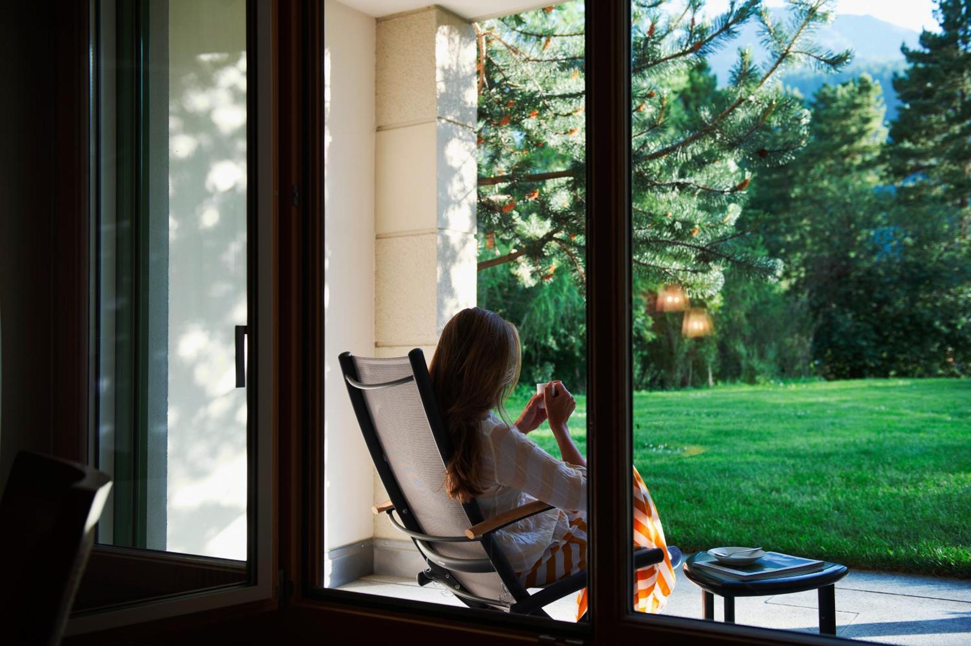 Grand Hotel Kronenhof Pontresina Dış mekan fotoğraf