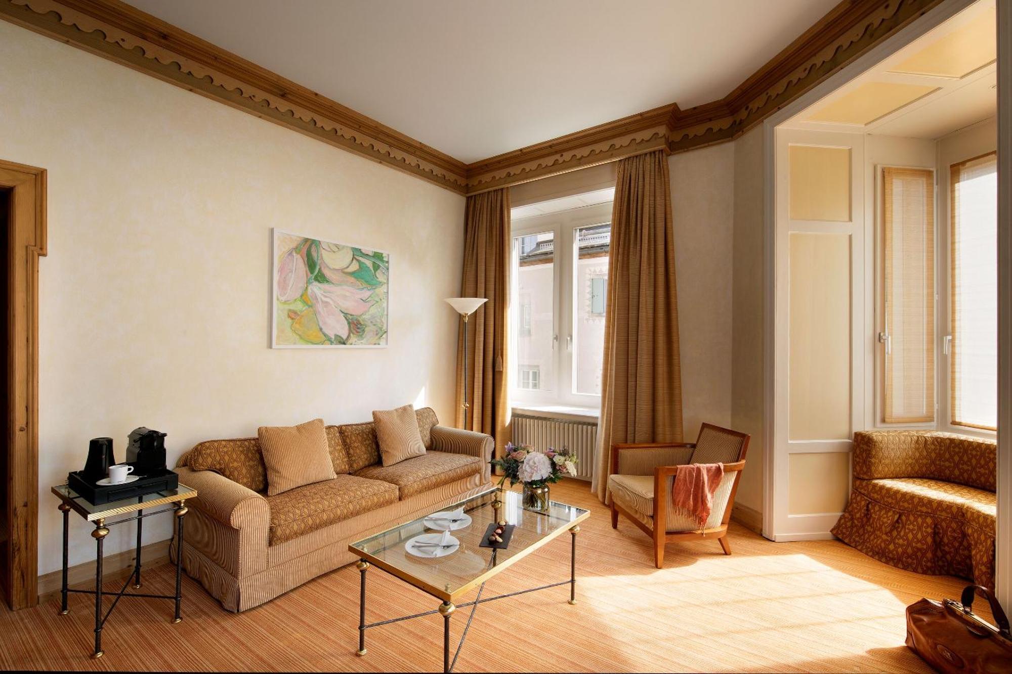 Grand Hotel Kronenhof Pontresina Dış mekan fotoğraf
