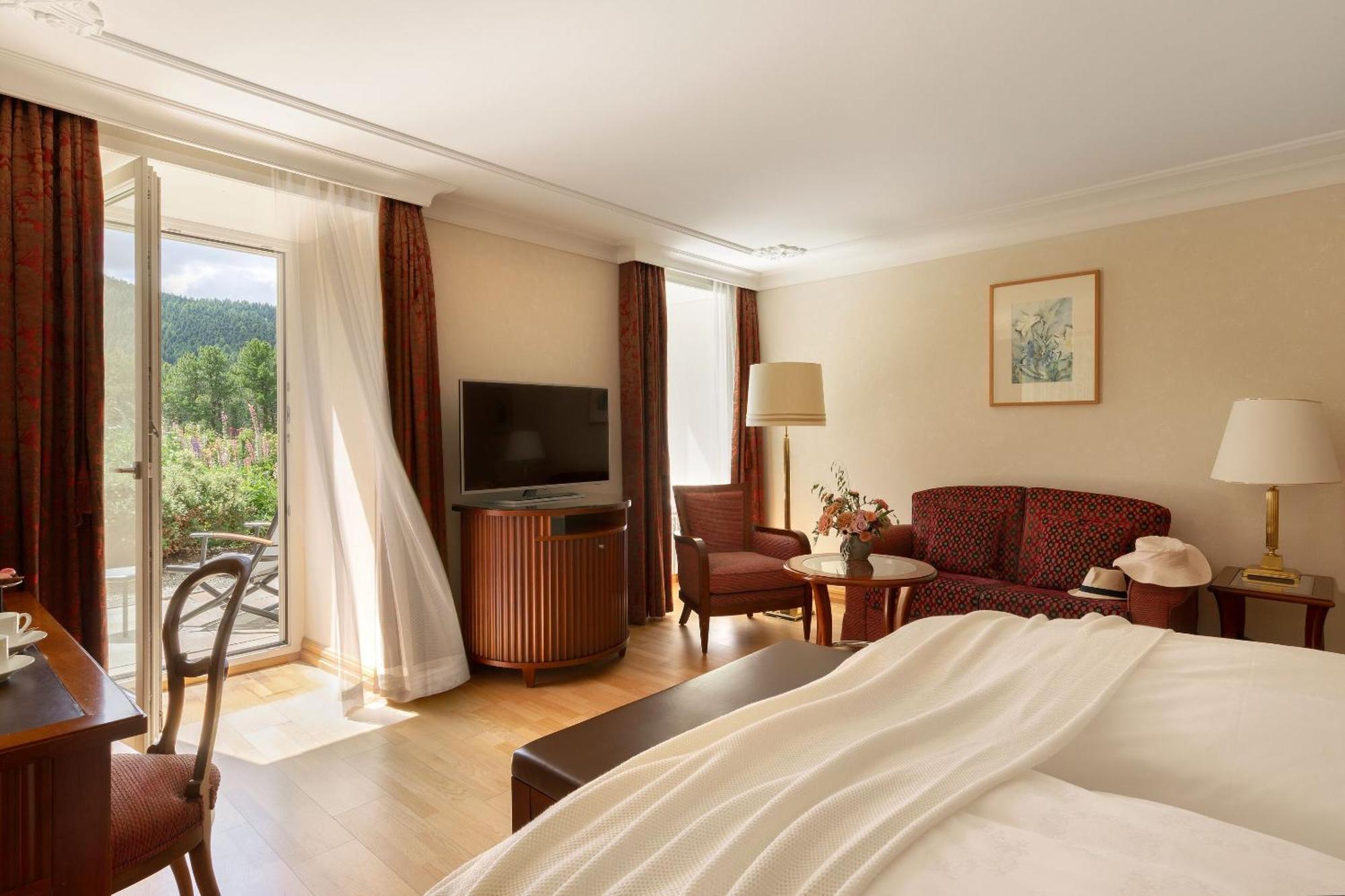 Grand Hotel Kronenhof Pontresina Dış mekan fotoğraf