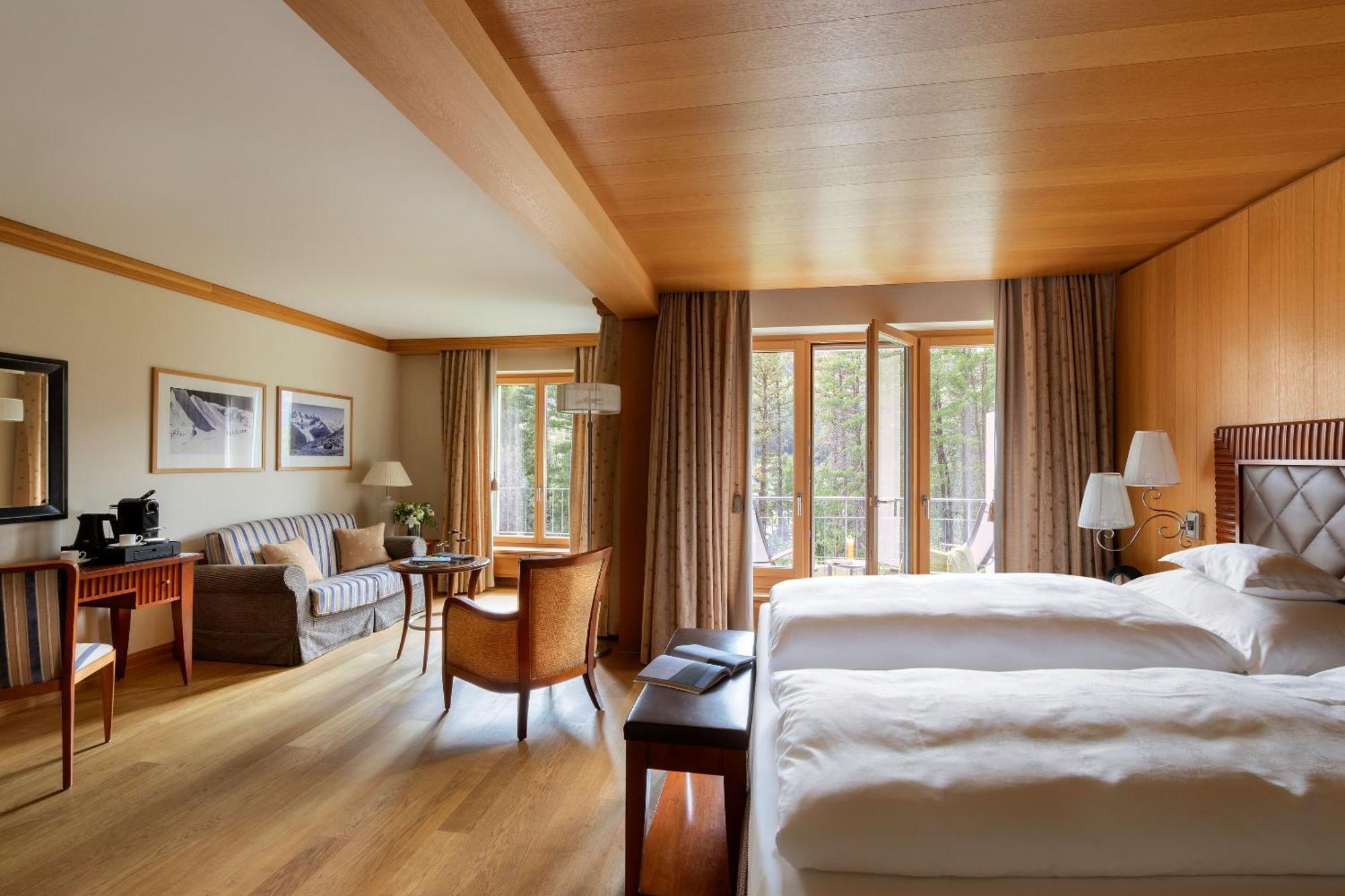 Grand Hotel Kronenhof Pontresina Dış mekan fotoğraf