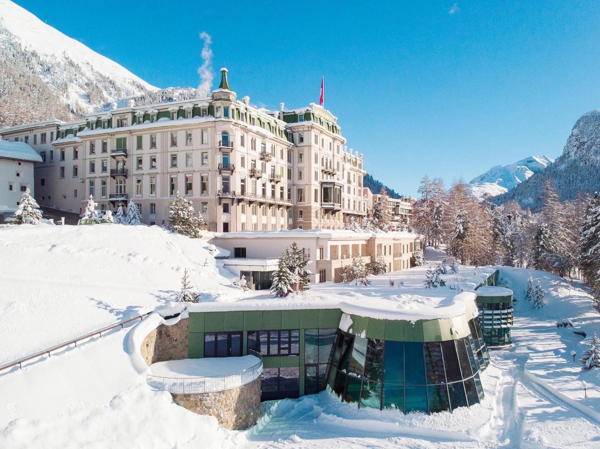 Grand Hotel Kronenhof Pontresina Dış mekan fotoğraf