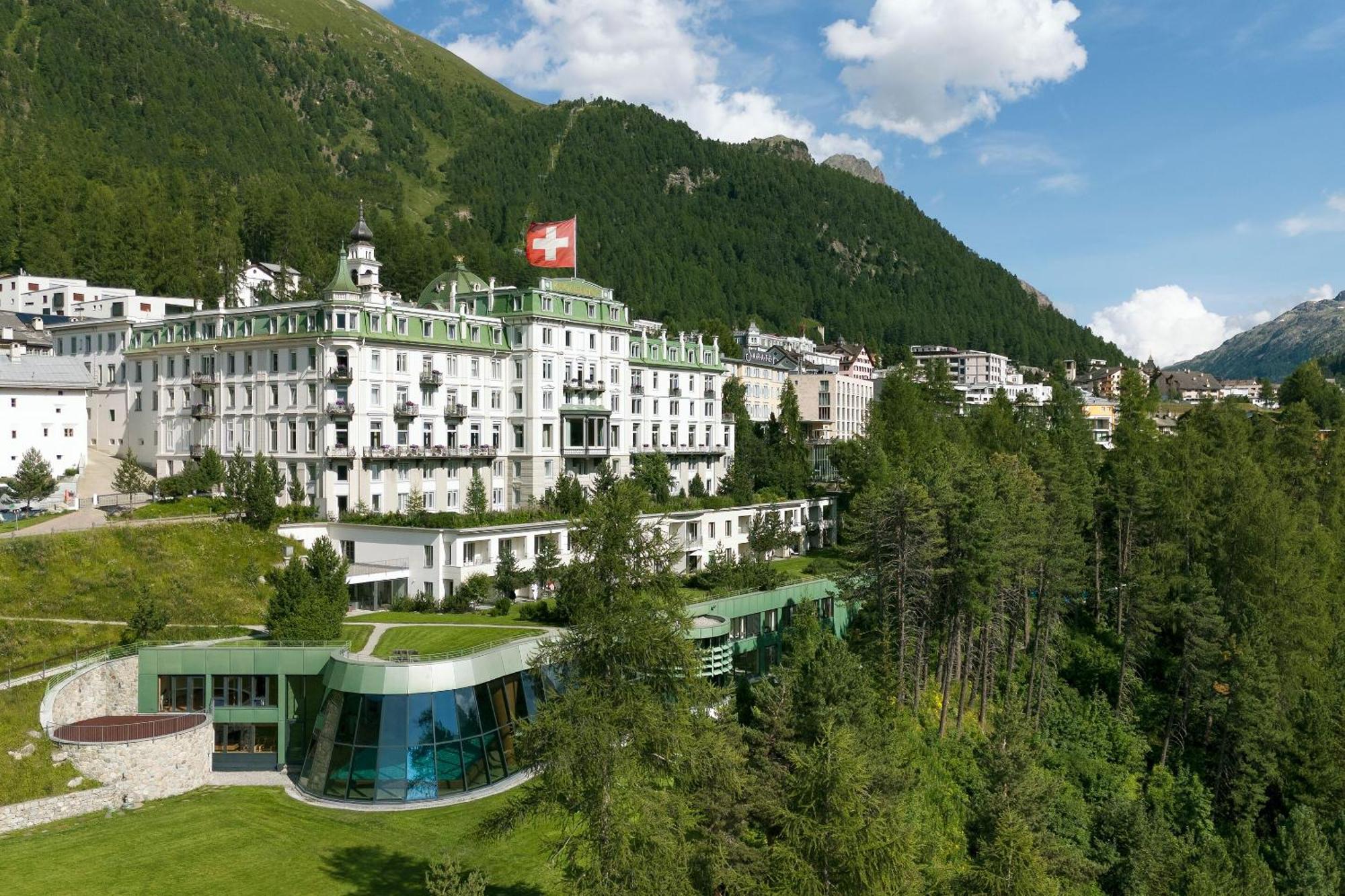 Grand Hotel Kronenhof Pontresina Dış mekan fotoğraf