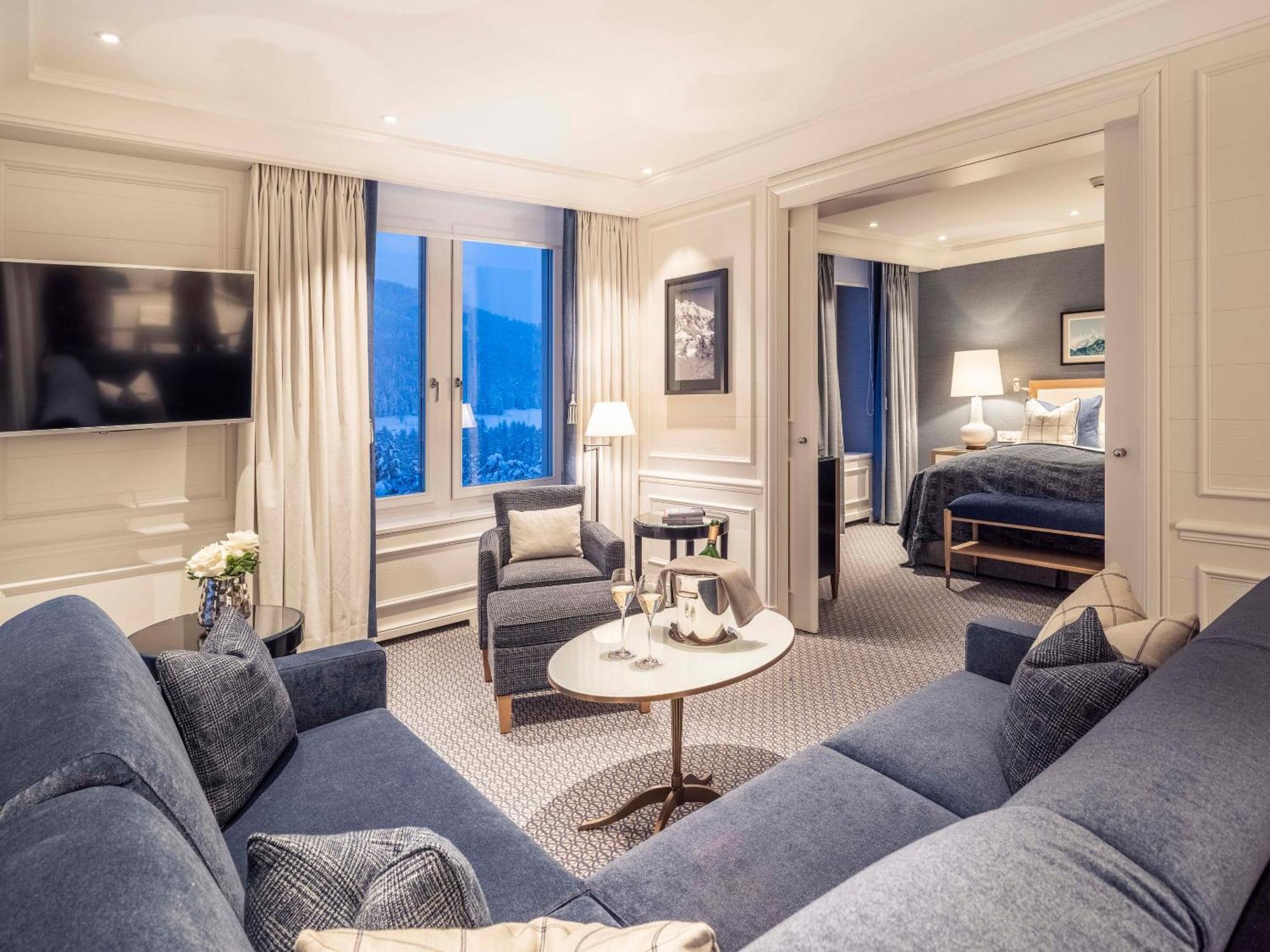 Grand Hotel Kronenhof Pontresina Dış mekan fotoğraf