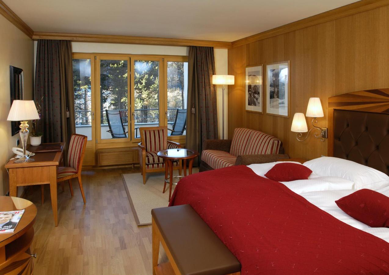 Grand Hotel Kronenhof Pontresina Dış mekan fotoğraf